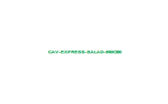通过cavexpresss提供厨师沙拉